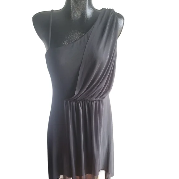 San Fransico Black One-Shoulder Dress L - Picture 1 of 5